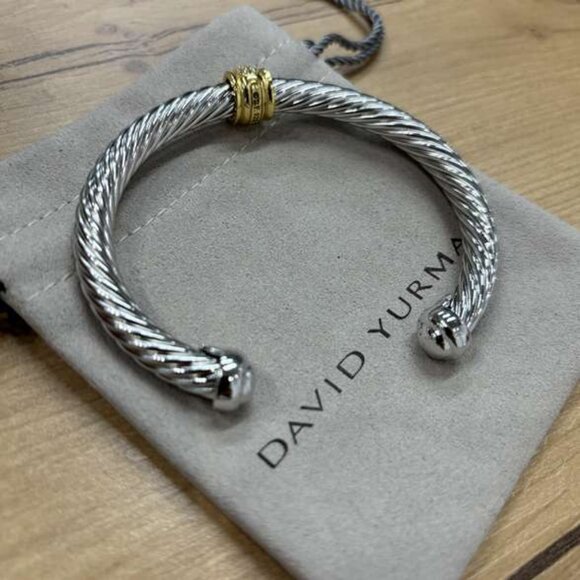 🎒David Yurman🎒 white Pomegranate Diamond Bracelet - Picture 2 of 5
